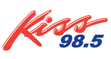 Kiss 98.5 radio live streaming logo
