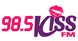 Kiss FM radio live streaming logo