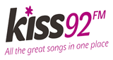 Kiss92 radio live streaming logo