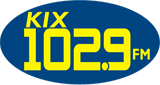 Kix 102.9 radio live streaming logo