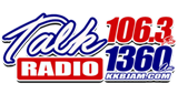 KKBJ Talk Radio 1360 AM radio live streaming logo