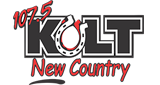 Kolt Country 107.5 radio live streaming logo