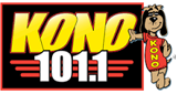 KONO 101.1 radio live streaming logo