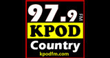KPOD 97.9 FM radio live streaming logo