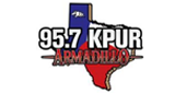 KPUR FM – 95.7 the Armadillo radio live streaming logo