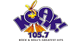 KQAK 105.7 FM radio live streaming logo