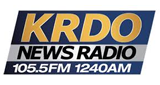 KRDO 105.5 FM radio live streaming logo