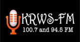 KRWS-FM radio live streaming logo