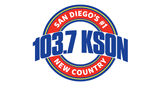 KSON 103.7 radio live streaming logo