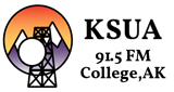 KSUA 91.5 FM radio live streaming logo