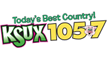 KSUX 105.7 radio live streaming logo