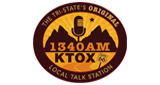 KTOX 1340 AM radio live streaming logo