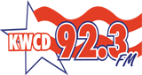 KWCD 92.3FM radio live streaming logo