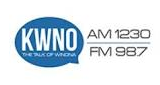 KWNO 1230 AM/98.7 FM radio live streaming logo