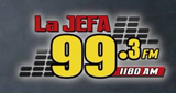 La Jefa 99.3 FM radio live streaming logo