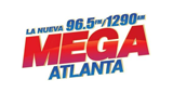 La Nueva Mega 96.5 FM y 1290 AM radio live streaming logo