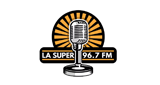 La Super 96.7 radio live streaming logo