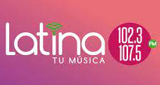 Latina 102.3 FM radio live streaming logo