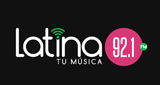 Latina 92.1 FM radio live streaming logo