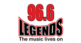 Legends 96.6 FM radio live streaming logo