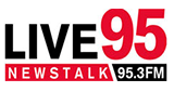 Live 95 radio live streaming logo