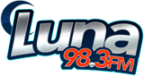 Luna 98.3 radio live streaming logo