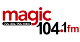 Magic 104.1 radio live streaming logo