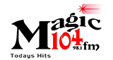 Magic 104 radio live streaming logo