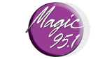 Magic 95.1 radio live streaming logo