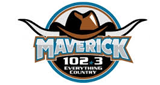 Maverick 102.3 radio live streaming logo