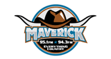 Maverick Radio 95.1 & 94.3 radio live streaming logo