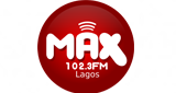 MAX 102.3 FM radio live streaming logo