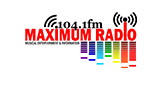 Maximum radio 104.1 radio live streaming logo