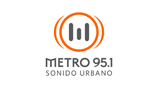Metro 95.1 radio live streaming logo