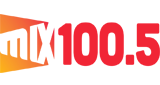 Mix 100.5 FM radio live streaming logo