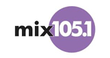 Mix 105.1 radio live streaming logo