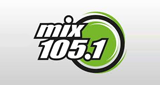 Mix 105.1 radio live streaming logo