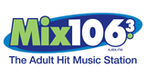 Mix 106.3 radio live streaming logo