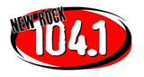 New Rock 104.1 FM radio live streaming logo