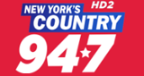 New York's Country 94.7 radio live streaming logo