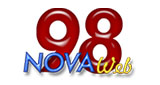 Nova98web radio live streaming logo