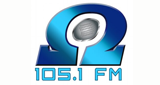 Omega 105.1 FM radio live streaming logo