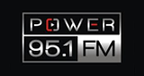 Power 95 FM radio live streaming logo
