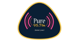Pure 95.7 FM radio live streaming logo
