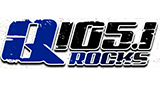 Q 105.1 Rocks radio live streaming logo
