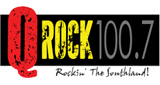 Q-Rock 100.7 radio live streaming logo