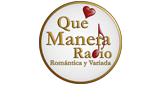 Que manera radio radio live streaming logo