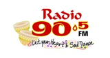 Radio 90.5 radio live streaming logo