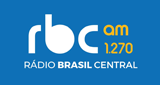 Rádio Brasil Central AM radio live streaming logo