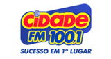 Rádio Cidade FM 100.1 radio live streaming logo